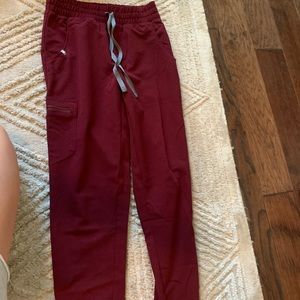 High Waisted Yola Skinny Scrub Pants